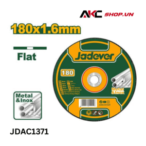 JDAC1371 - Đĩa cắt kim loại 180x1.6x22.2mm