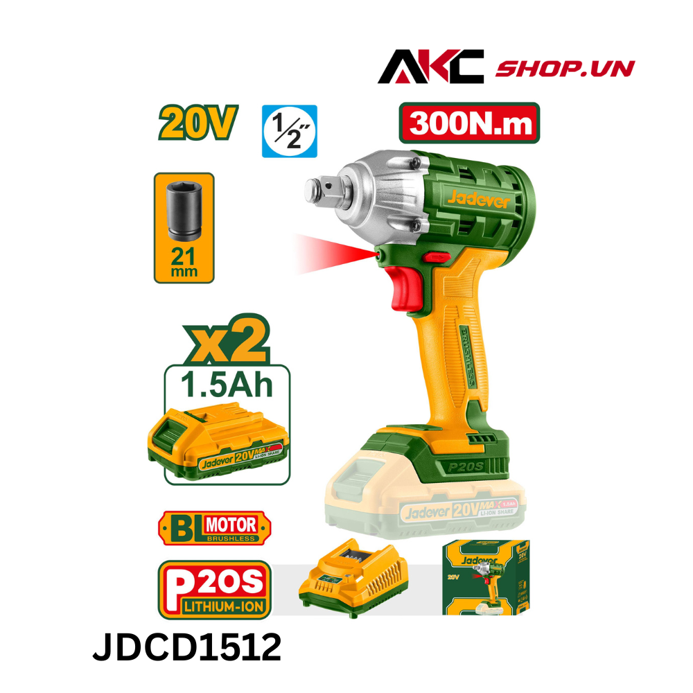 JDCD1512- Máy siết bulong dùng pin